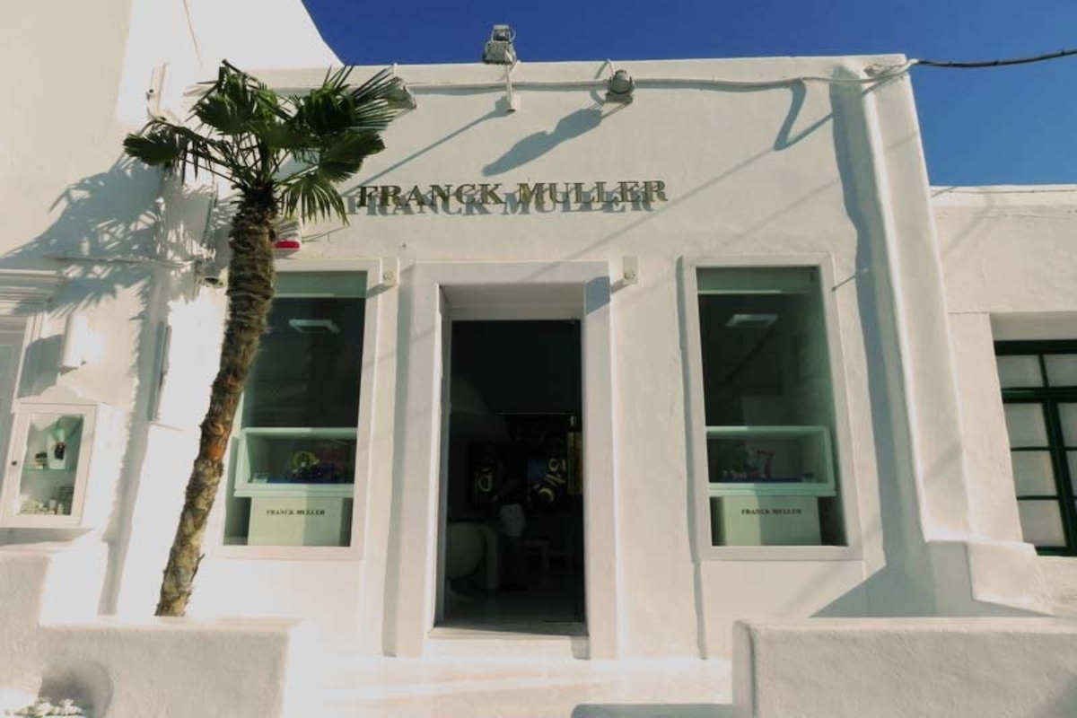 FRANCK MULLER BOUTIQUE All About Mykonos