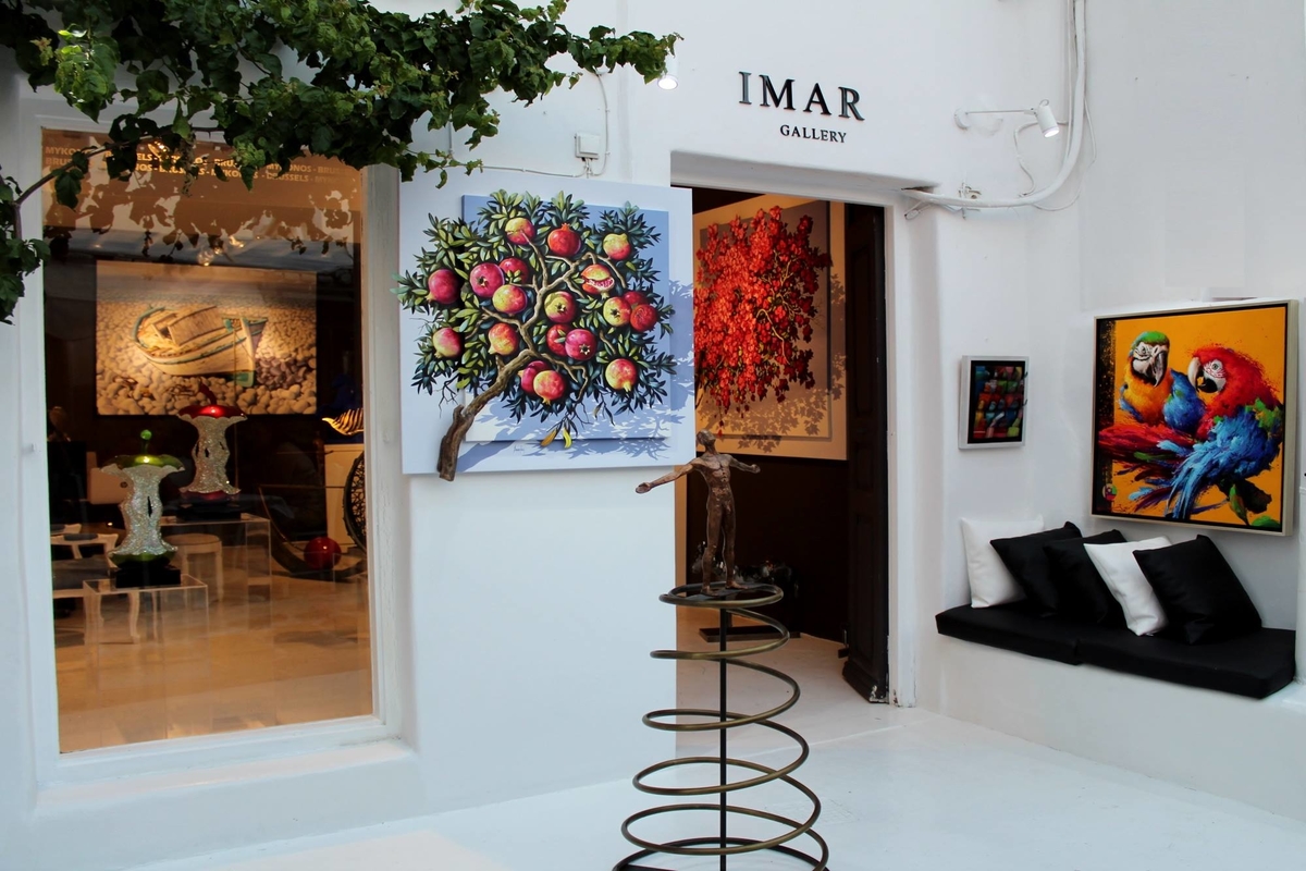 Eden Art Gallery Mykonos at Nammos Village, Psarou Beach 